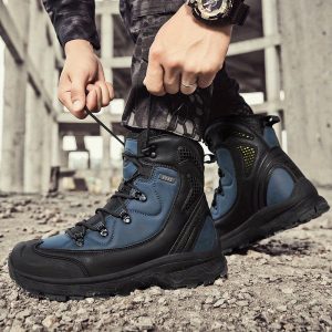 Men's tactical boots long boots durable anti slip fashion boots hiking boots tactical boots outdoor boots lightweight boots desert boots